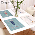 Zeegle Placemats Table Decor Pad Dining Placemat