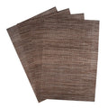 Set of 4 PVC Cross weave Placemats for Dining