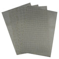 Set of 4 PVC Cross weave Placemats for Dining